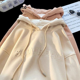 Lovito Women Casual Sweatshirt Plain Pattern Sweatshirt LNA40001 (Multi-color)