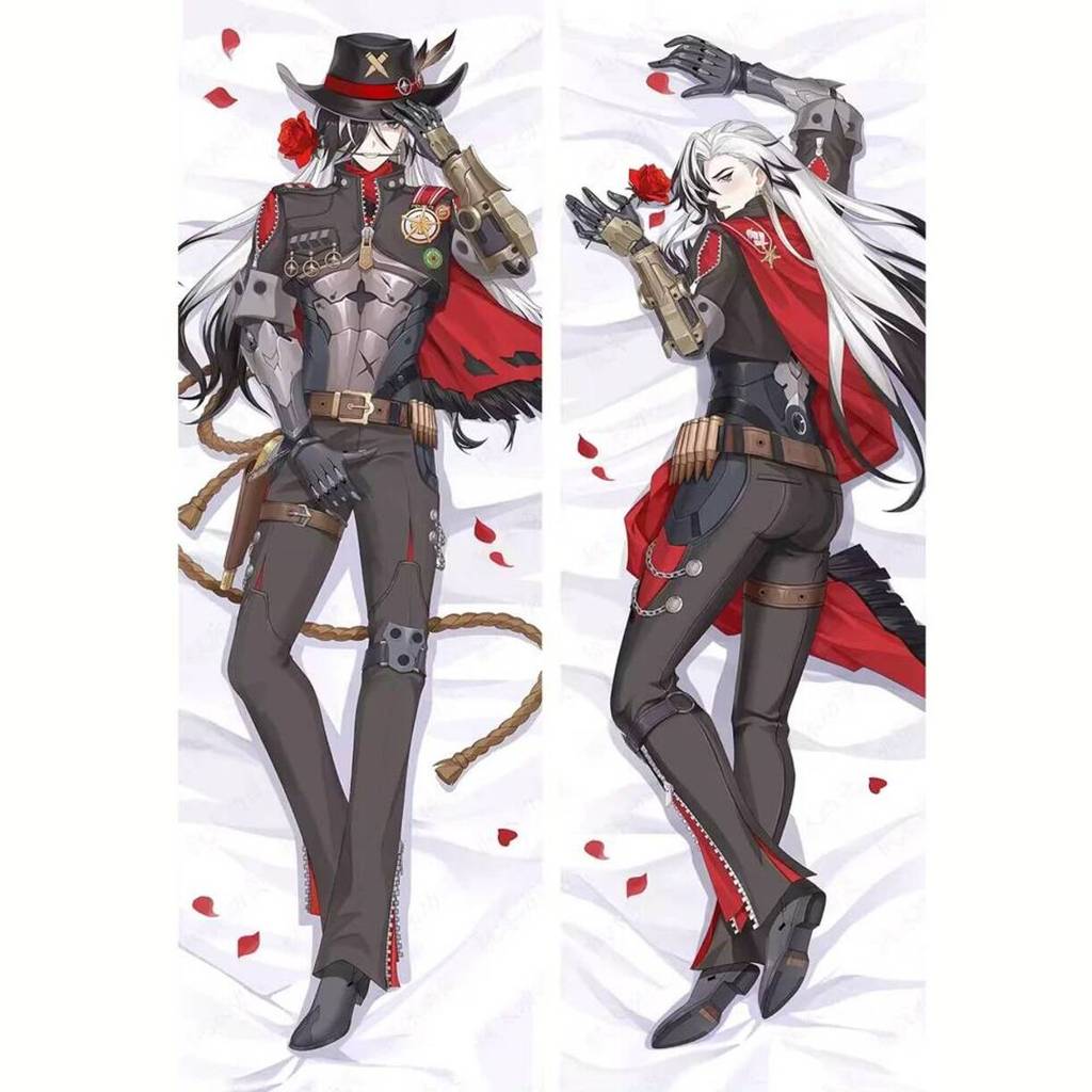 Honkai: Star Rail Boothill คอสเพลย์ Dakimakura เครื่องแต่งกายกอดหมอน Body Case ยาว 2-Side HD ปลอกหมอ