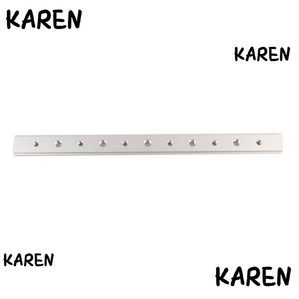 KARENGOODS T Slot Miter Track, อลูมิเนียม 100/200/300 mm Miter Track Jig, Quick Acting Clamp สําหรับ