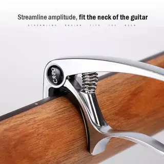 Agth Metal Guitar Capo สําหรับ Acoustic/Electric/Classic Trigger Change Tune Key Clamp Jelly