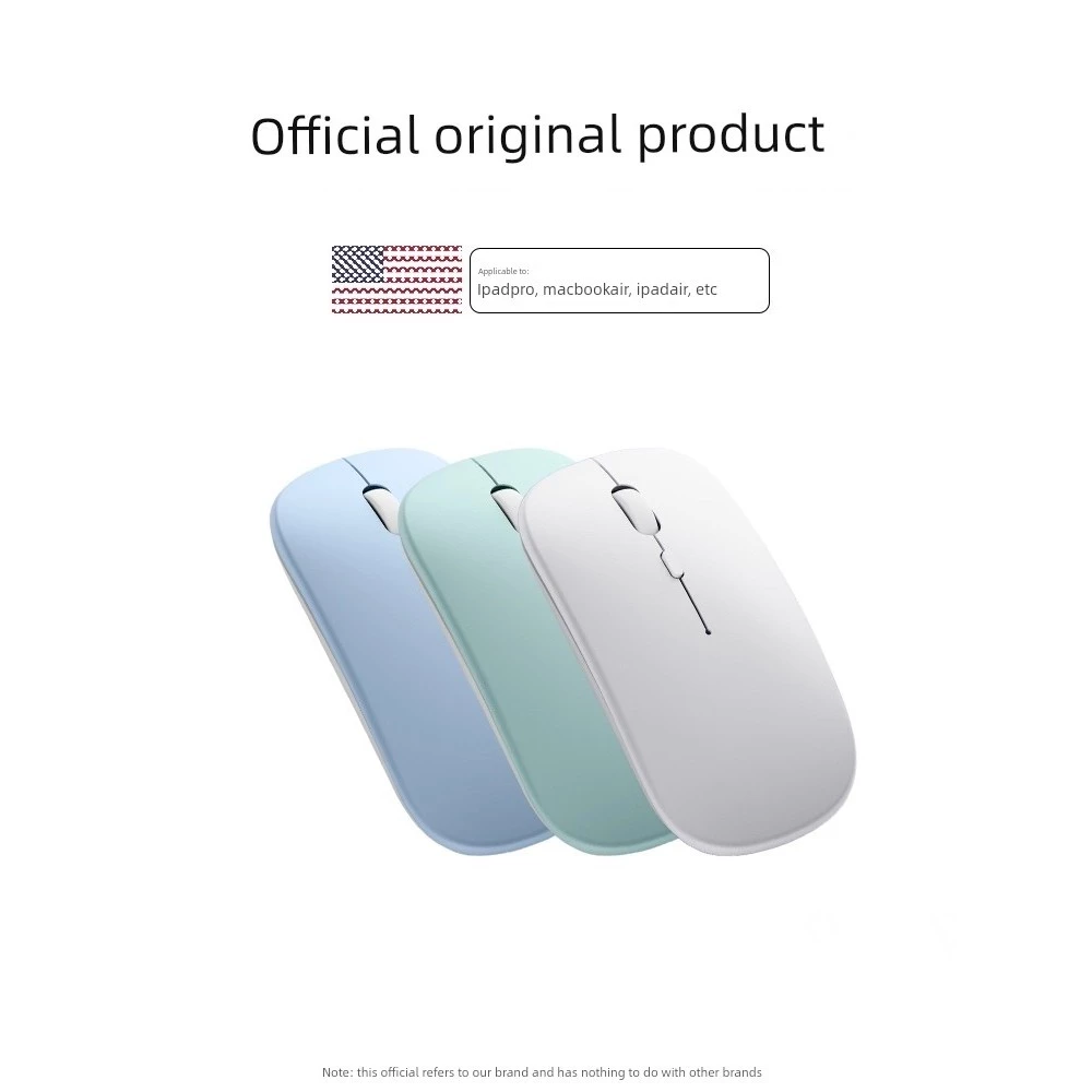 เมาส์ไร้สาย บลูทูธ ชาร์จไฟได้ สำหรับ Huawei Dell thumbnail 3
