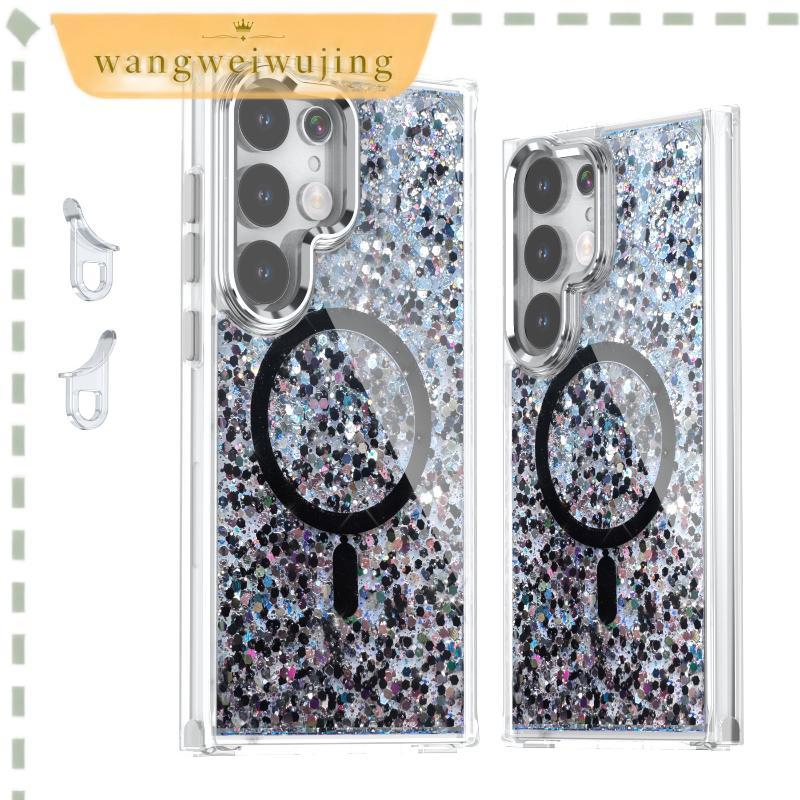 โรงงานโดยตรง / มือหนึ่ง เคส A56 A26 A16 A06 4G 5G LTE แบบเหลวเรืองแสง ชาร์จไร้สายได้ ทนทานระดับทหาร 
