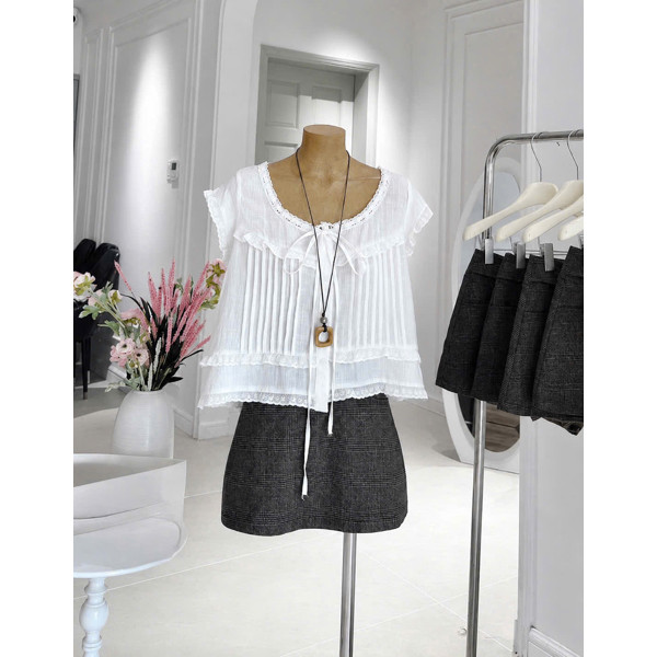 H2STORE - LACE SURFACE + ZINIA A-LINE SKIRT - T06819