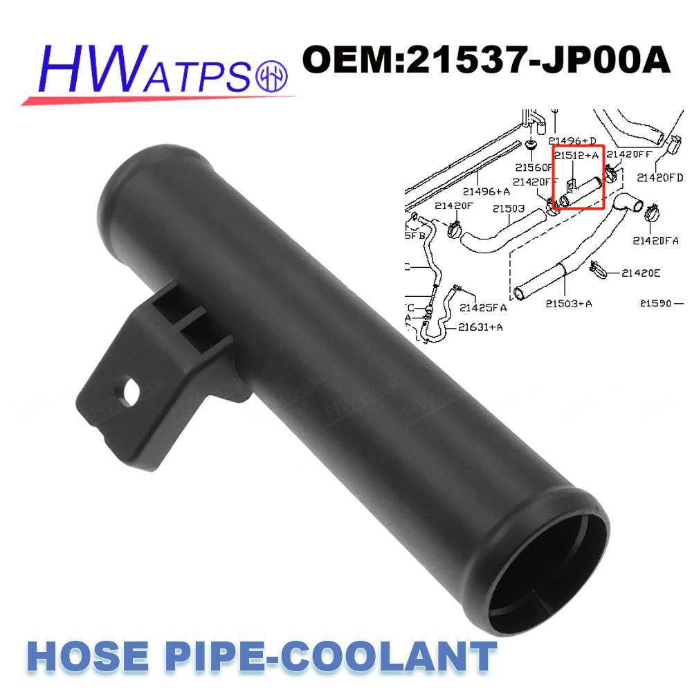 21537-JP00A 21537JP00A Nissan Quest Murano Maxima Lower หม้อน้ํา Coolant ท่อ 3.5L V6 21537 JP00A ใหม