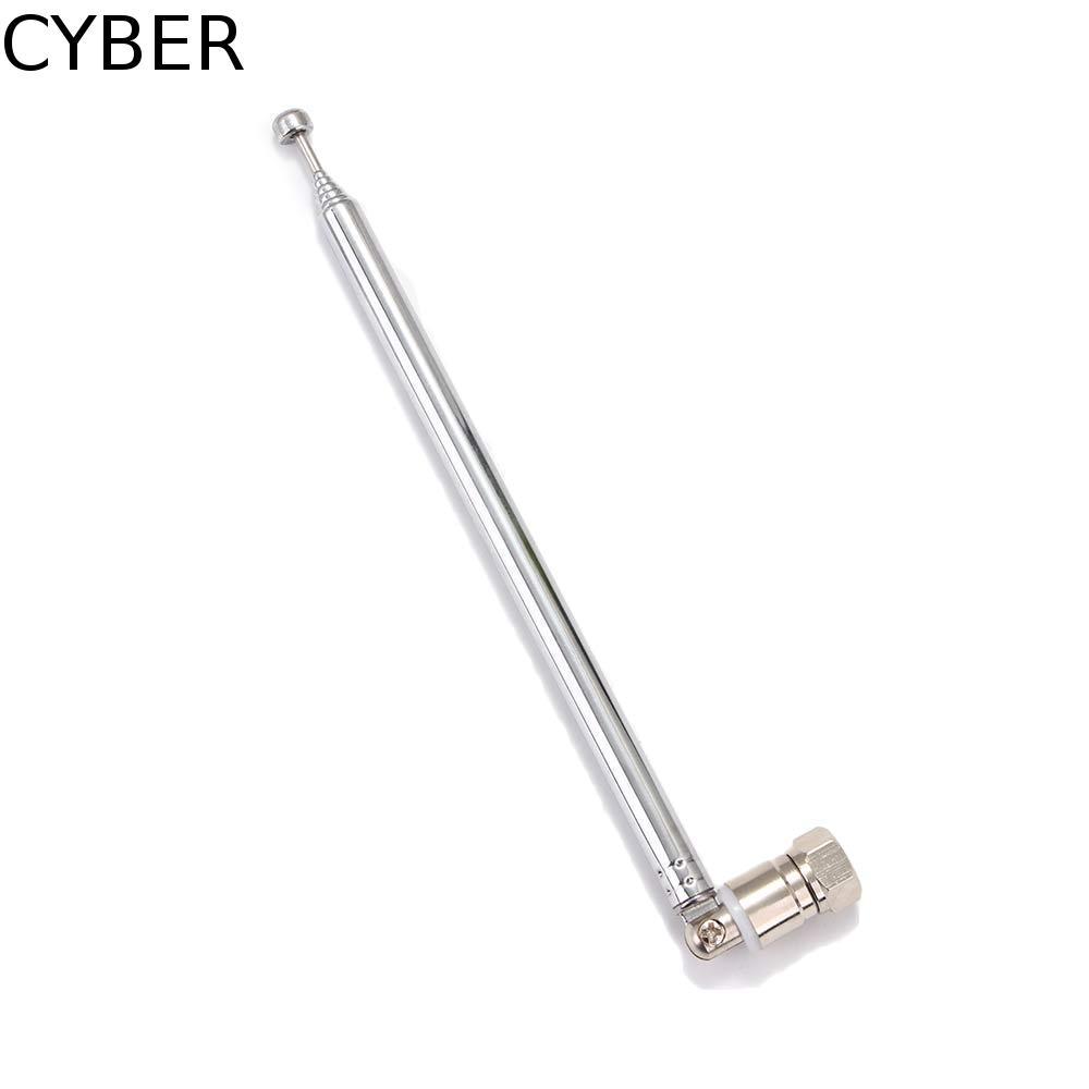 CYBER เสาอากาศ FM F Type พร้อม TV/3.5 Adapter Wave 86-106MHz