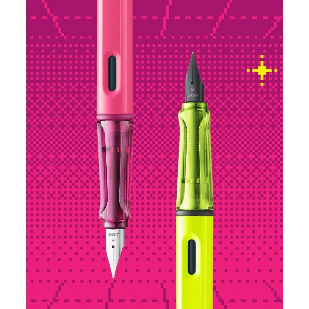 *พร้อมส่งจ้า** 🩷💛 สีใหม่ล่าสุด 2026 Lamy Safari neonpink & neonyellow ปากกาลามี่ ซาฟารี