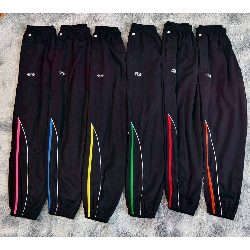 กางเกงวอร์มขารัด ใส่สบาย ผ้าดี มีกระเป๋าซิป ใส่ได้หญิงชาย