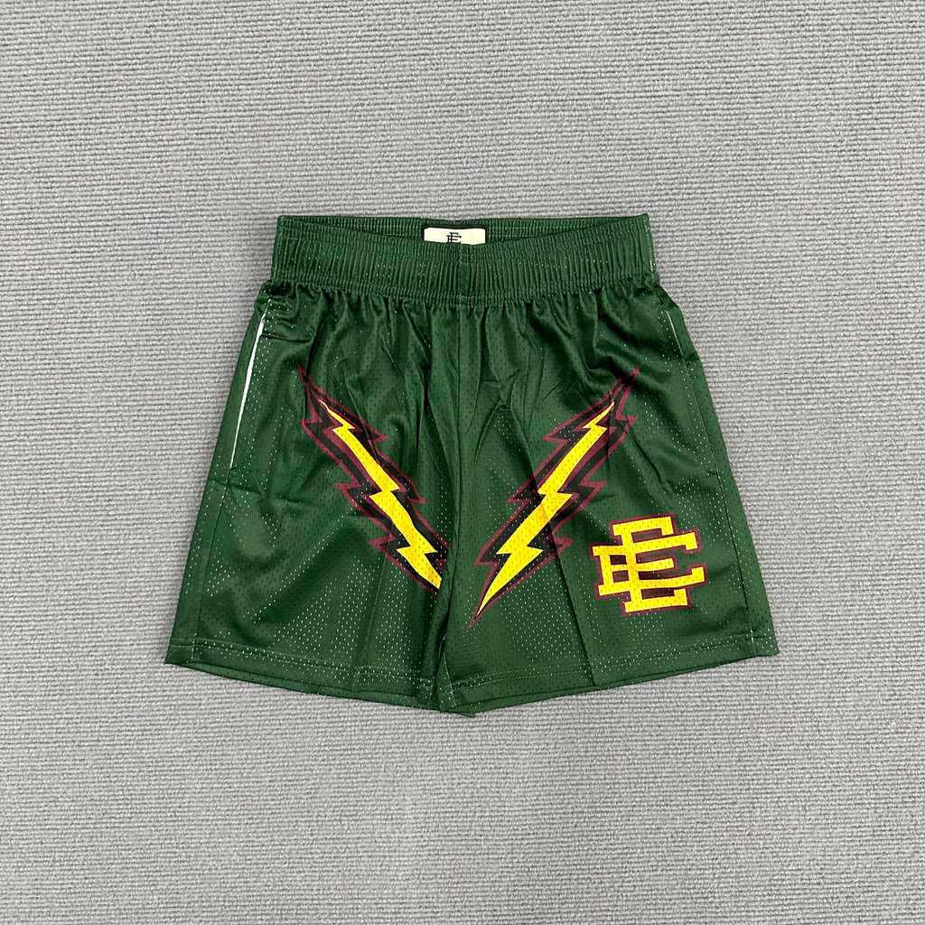 Eric Emanuel EE Summer Mesh European American Star Same Style Casual Breathable Shorts