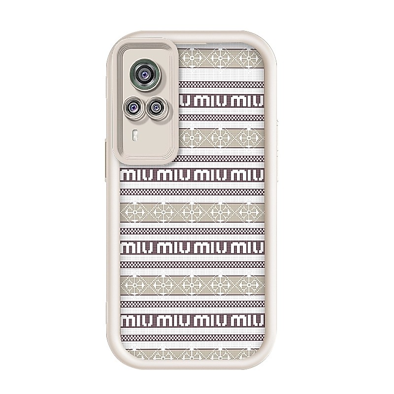 สําหรับVivo Y51 2020/Vivo Y31 2021/Vivo Y51A/Vivo Y53s 4G/Vivo Y33,Miuภาพตัวอักษรรวมเคสโทรศัพท์