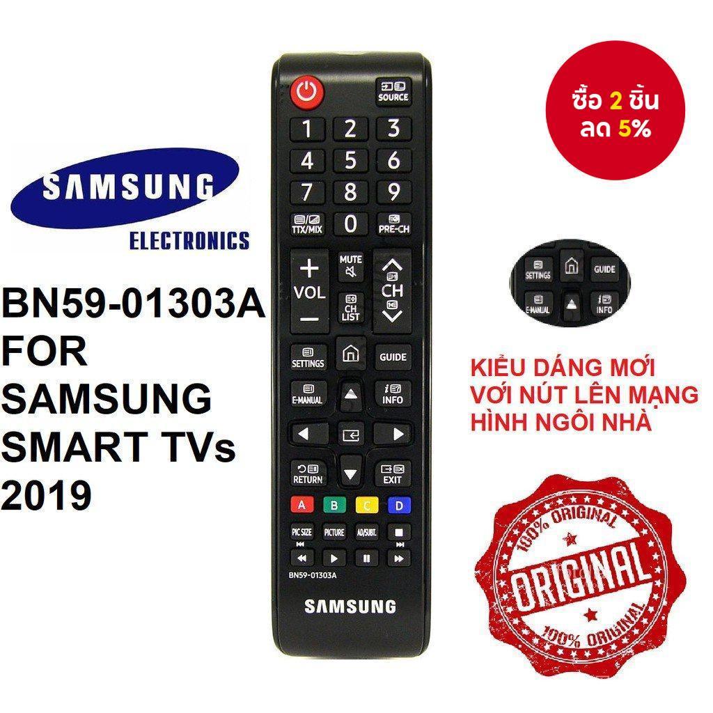 รีโมทคอนโทรล BN59-01303A แบบสากล ใช้ได้กับทีวี Samsung Smart TV รุ่น UE40NU7102 UE40NU7122 UE40NU7172 UE40NU7192 UE43NU7102 UE43NU7122 UE43NU7172 UE43NU7192 UE49NU7102 UE49NU7172