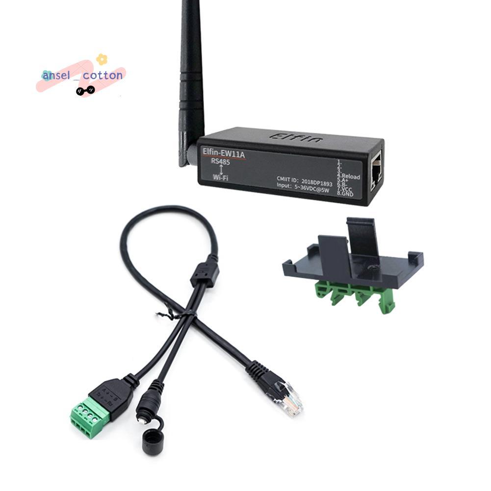 พอร์ตอนุกรม RS485 เป็นอุปกรณ์ WiFi ตัวแปลงโมดูลเซิร์ฟเวอร์ -EW11A-0 Modbus Protocol Data Transfer ผ่