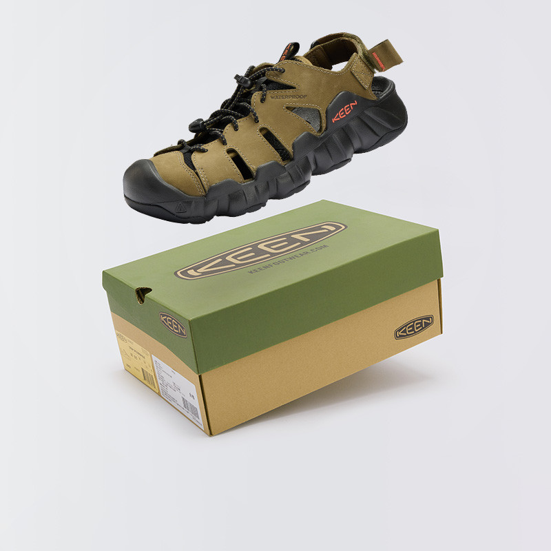 Keen/Keen Hyperport รองเท้าแตะแฟชั่นหนังถังสําหรับทั้งชายและหญิง1030722