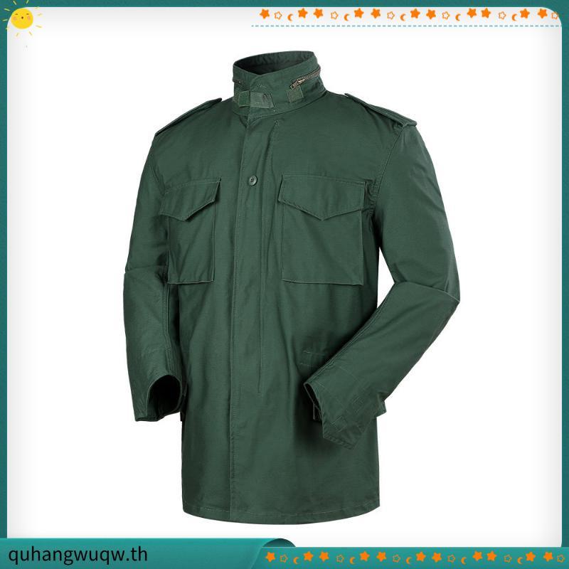 🌀M65 vintage🌀แจ็คเก็ต jacket field m65 พร้อมส่งสอบถามไซส์ก่อนได้ครับ