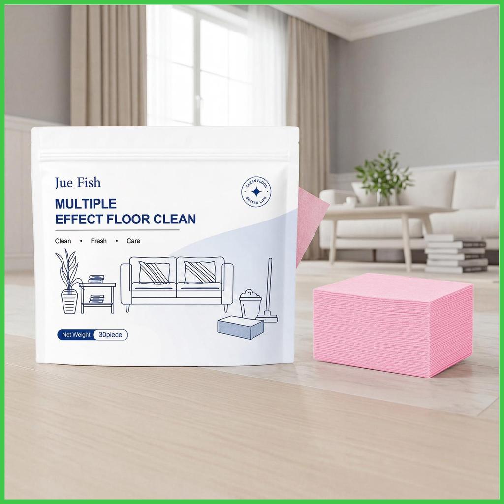 แท็บเล็ตทําความสะอาดพื้น Shine Mopping แท็บอเนกประสงค์ 30 ชิ้นแผ่นทําความสะอาดพื้นในร่มสําหรับกระเบื
