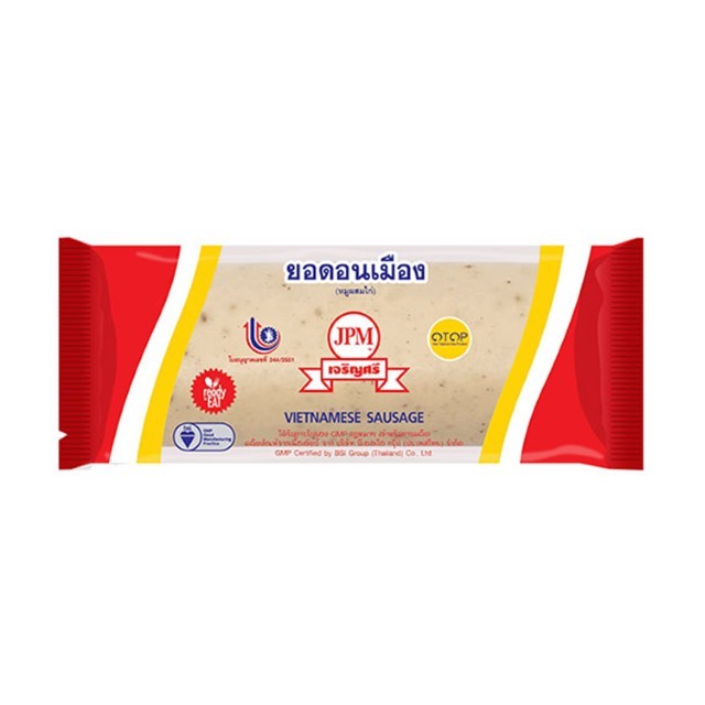 เจพีเอ็ม หมูยอดอนเมือง JPM Don Mueang Vietnamese Pork Sausage 90g.