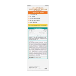 Smooth E สมูทอี ซัน ซีโร่ ฟีล ซัน โพรเทคชั่น SPF50+ PA++++ 30 กรัม