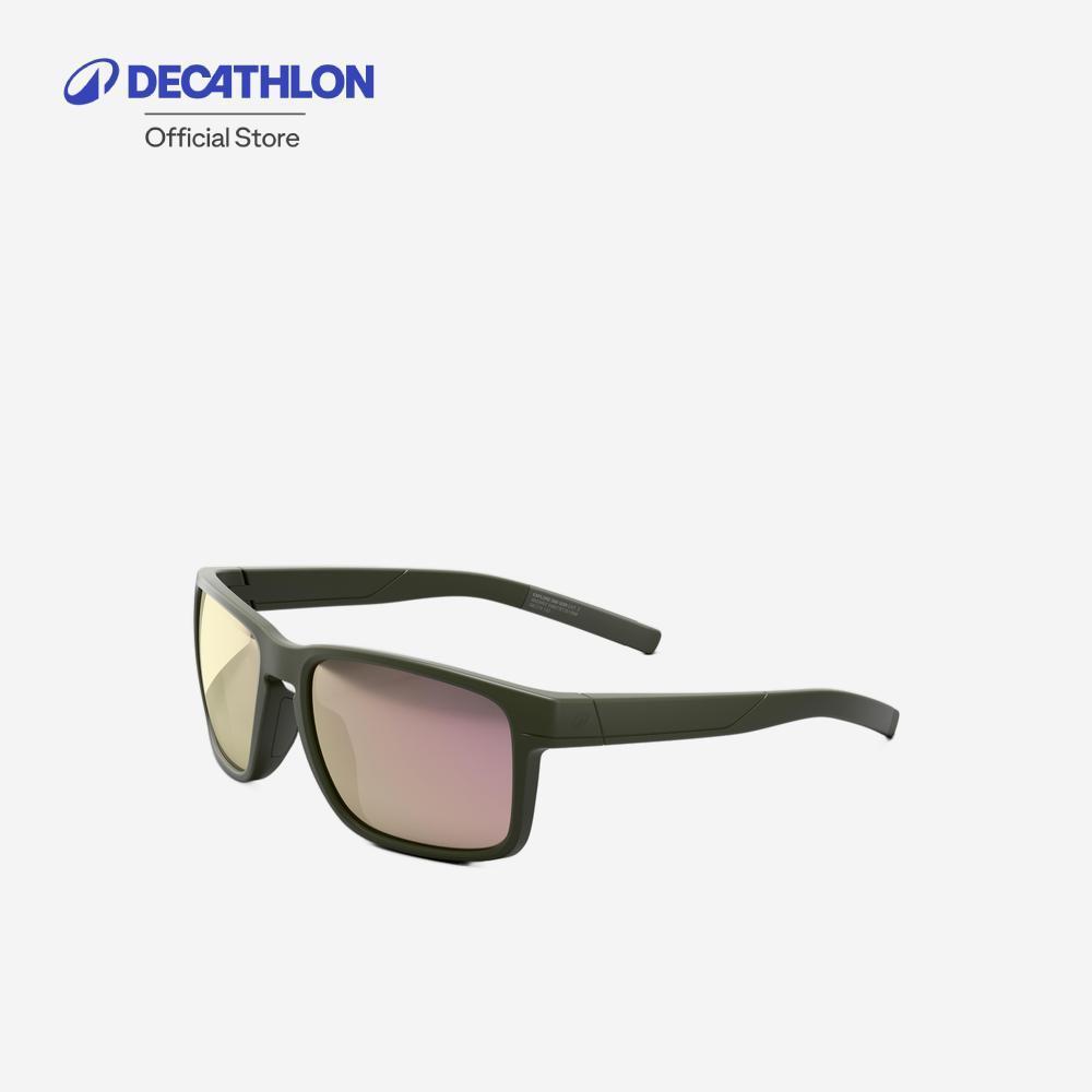 Decathlon Polarised Sunglasses Category 3 แว่นกันแดดเลนส์โพลาไรซ์ประเภท 3 รุ่น Explore 500 Sqr - Green