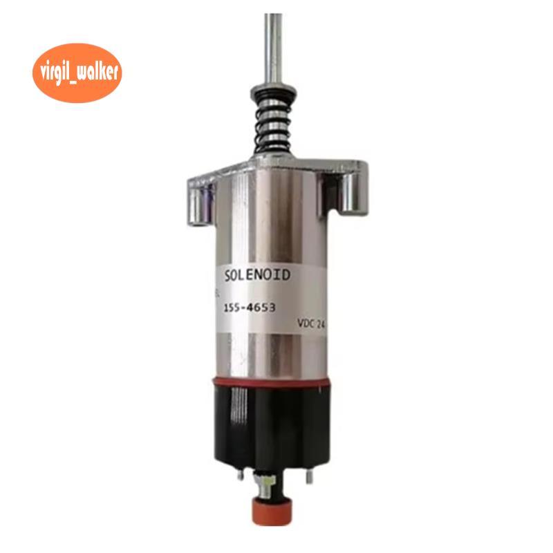 155-4653 Shutoff Solenoid สําหรับ CAT Excavator E330C E330 330L 3306 3406 3304 หยุด Solenoid -79885