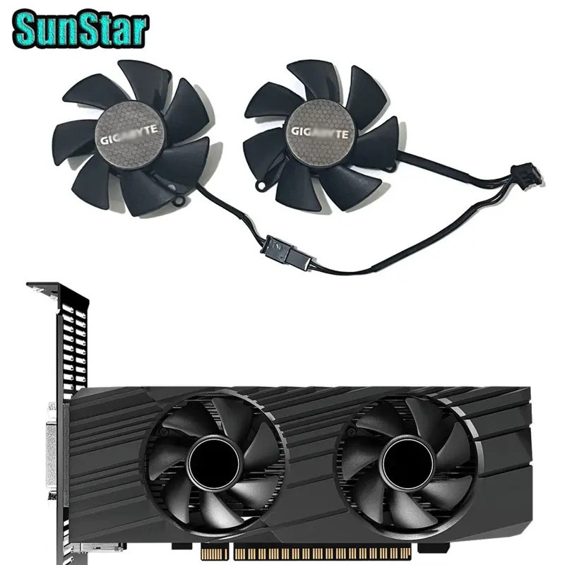 NEW FS1250-S2053A GTX 1650 GPU VGA Video Cooler การ์ดพัดลมระบายความร้อนสําหรับ Gigabyte GTX 1650 163
