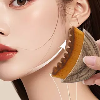 แปรงหน้าคอนทัวร์น้ําเหลือง / เครื่องนวดระบายน้ําแปรงนวดหน้า