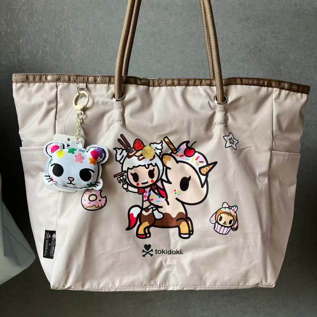 Hard Candy ตะกร้าผักขนาดใหญ่ Toki Joint กระเป๋าถือฤดูใบไม้ร่วงฤดูหนาวขนาดใหญ่ความจุ Tote Bag Work Co