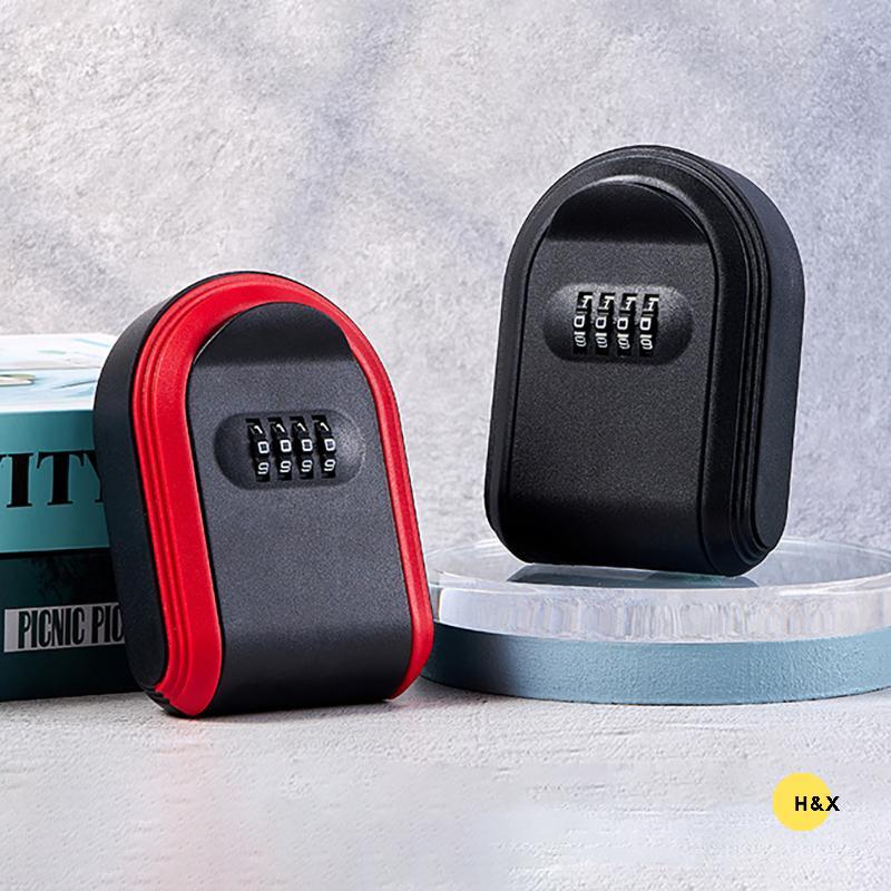 H&X กล่องเก็บกุญแจ Organizer 4 หลักรหัสล็อค Home Key ตู้เซฟ