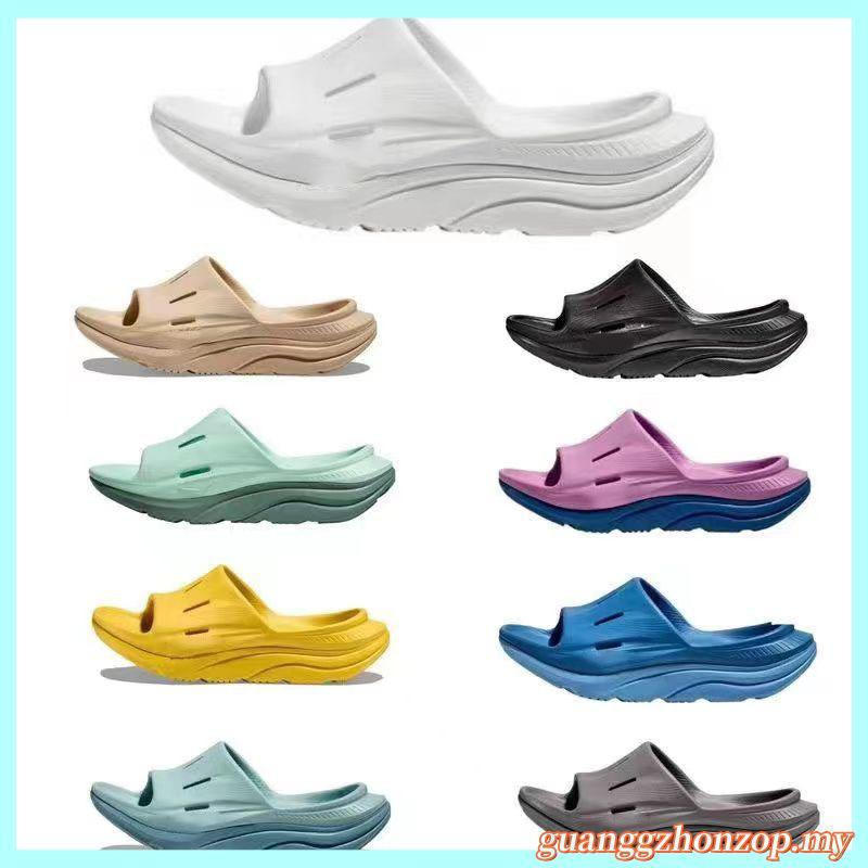 Hoka One One Ora Restore the Slide3รองเท้าแตะชายหาดกีฬาลําลองสําหรับบุรุษและสตรีรองเท้าแตะกลวง Y0MO