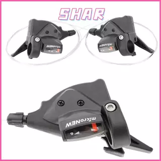 SHAR จักรยาน Shifter, ซ้ายขวา Thumb 7/8/9/10/11Speed จักรยานเสือภูเขา Shifter, ชิ้นส่วนจักรยาน Universal Shifter Lever MTB