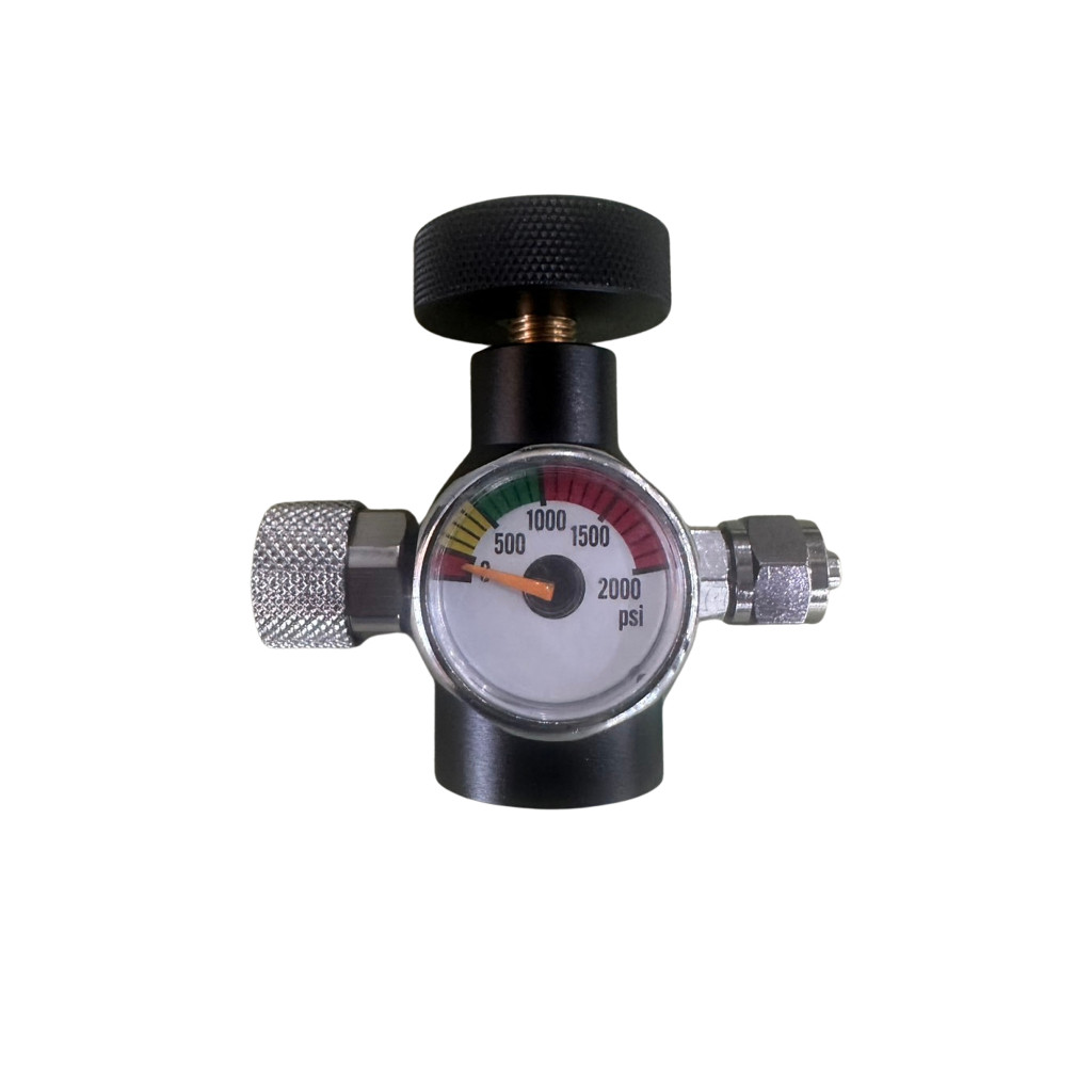 UMEGA หัวเรกูเลเตอร์ BUBBLE CO2 รุ่น I-585 (สำหรับต้นไม้น้ำ, ถัง CO2โซดา) มีปลายทาง