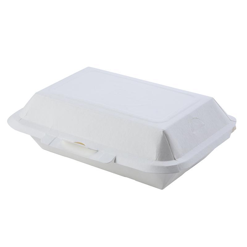กล่องกระดาษขาว FEST CHOICE PB004 White 600มล. (50/Pack)