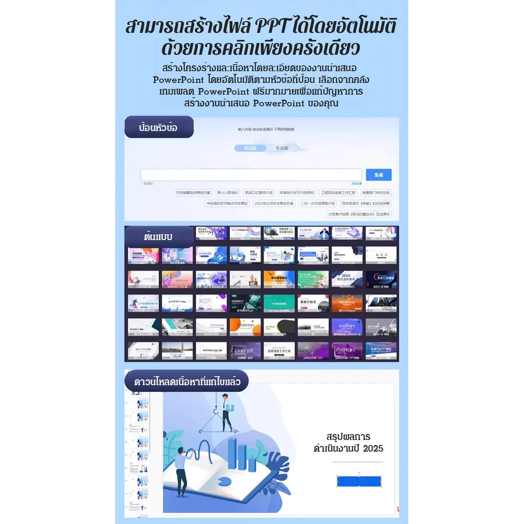 เมาส์ไร้สายบลูทูธ ชาร์จไฟได้ ระบบแปลเสียงอัจฉริยะ thumbnail 6