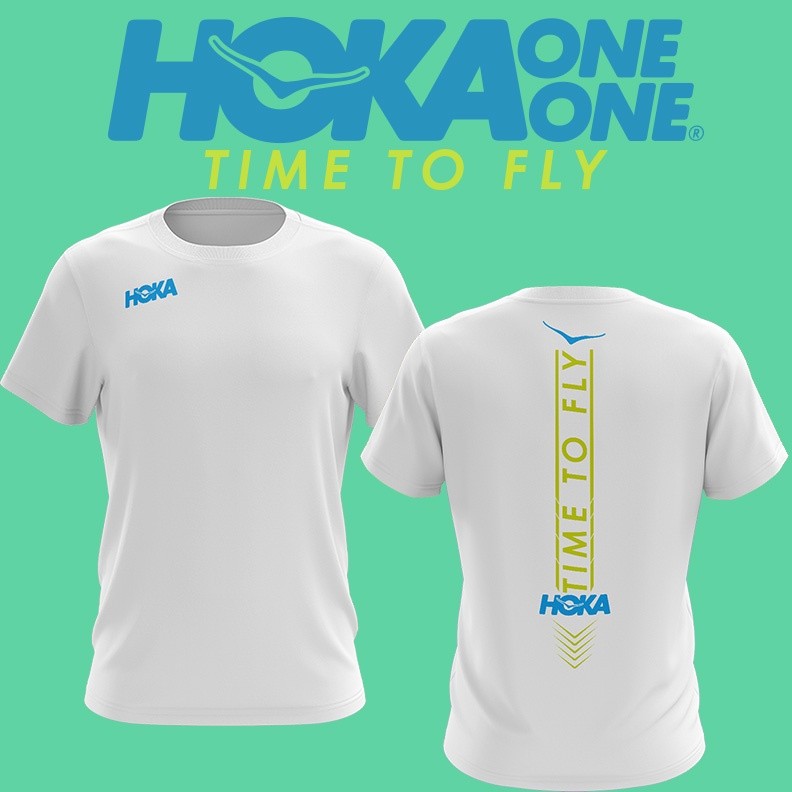 ขายดี HOKA ONE TIME TO FLY OUTDOOR VER.2 RUNNING T SHIRT รูปที่ 5