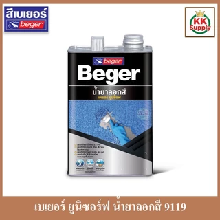 Beger Unisoft 9119 เบเยอร์ ยูนีซ็อฟ 9119 น้ำยาลอกสี ลอกสีง่าย ไม่เปลืองแรงขัด ไม่ทำลายพื้นผิว