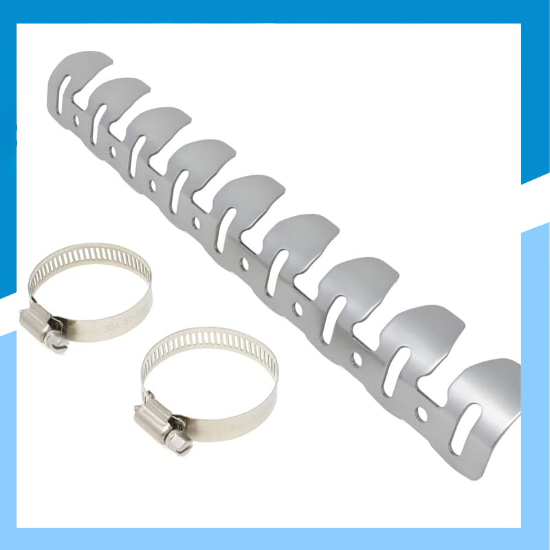 DRC Exhaust Pipe Guard for 4-Stroke F3851 - Enhance your bike's performance and protect your exhaust