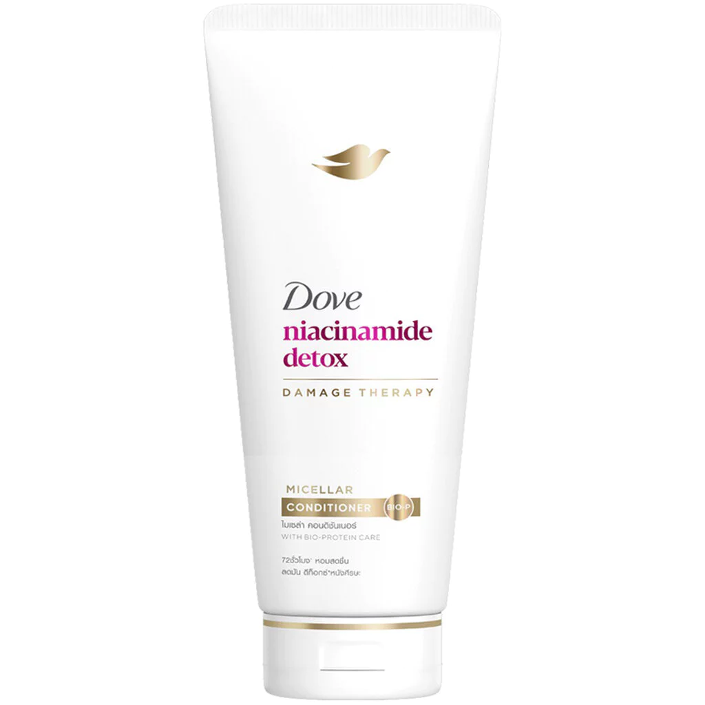 LeeMart ครีมนวดผม โดฟ Dove 330ML คอนดิชันเนอร์ บำรุงเส้นผม โด๊ฟ ยอดนิยม รุ่น ขวดปั๊ม ครีมนวด โดฟ สีชมพู ดีท๊อกซ์ 330 มล.
