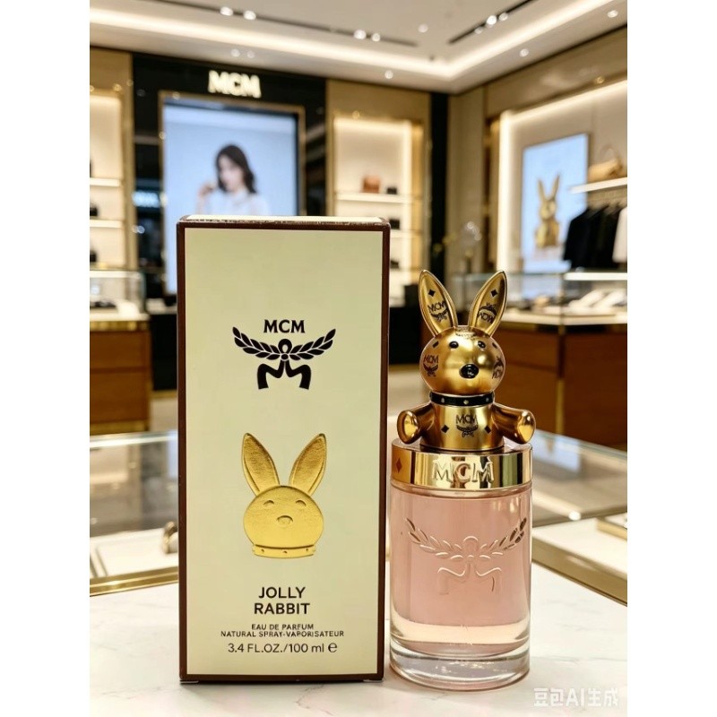 2026 สินค้าใหม่ MC Joy Rabbit Happy Rabbit Fragrance 100ml Citrus Floral Fragrance Long-Lasting Eau de Toilette สุภาพสตรีน่ารักกลิ่นหอม