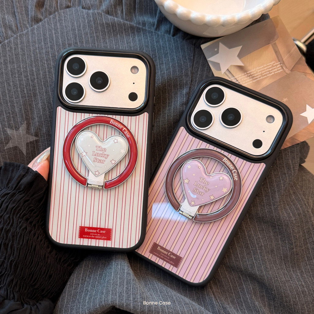 แถบย้อนยุคอเมริกันเหมาะสําหรับ ไอโฟน17 แอปเปิล 17โปรแม็กซ์ เคสโทรศัพท์ 13 ความคมชัดสี 16 วงเล็บแม่เหล็ก 15