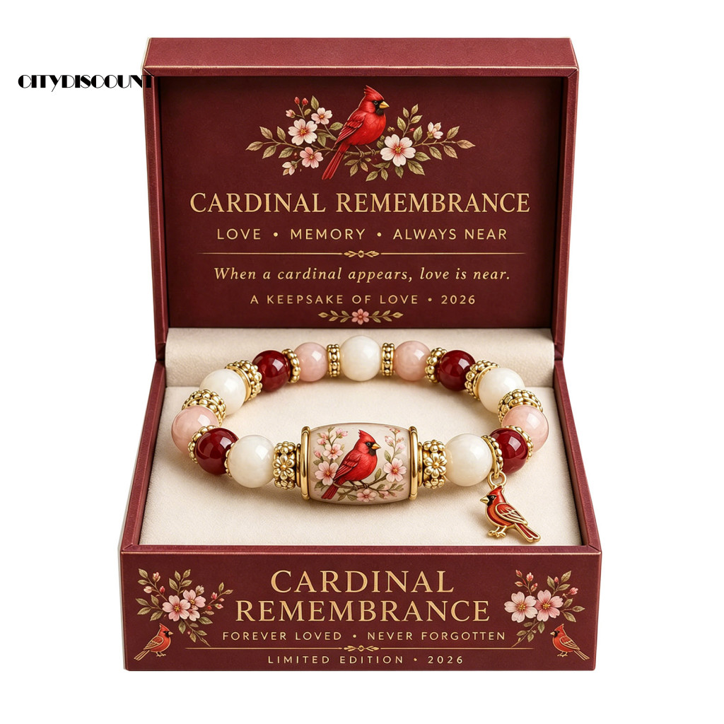 <citydiscount> สร้อยข้อมือสบายทุกวันอุปกรณ์เสริมสร้อยข้อมือ Bluebird Blessings Hummingbird Strength สร้อยข้อมือผู้หญิง – สีเขียวลูกปัด Cherry Blossom เครื่องประดับสร้างแรงบันดาลใจ Spr