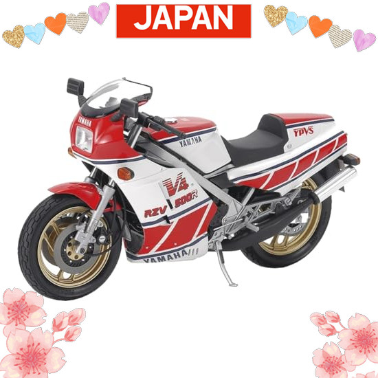 Direct from Japan TAMIYA 1/12 Motorcycle Series No.37 Yamaha RZV500R Plastic model 14037