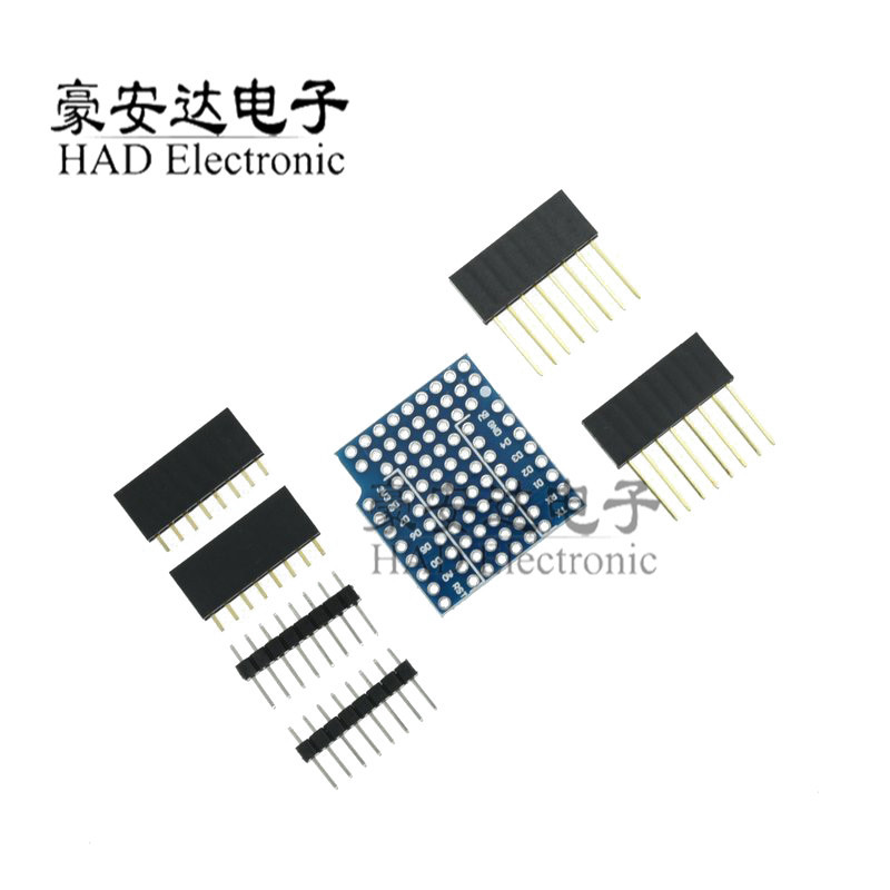 D1 D1 Mini กระดานสองด้าน Breadboard WIFI IoT Development Board Breadboard รุ่นขยายสําหรับ D1MINI