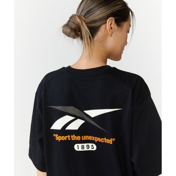 REEBOK Mens Classic Graphic Logo Print Round Neck T-Shirt for Sporty Style 100% Premium Cotton Short Sleeves Comfort Top