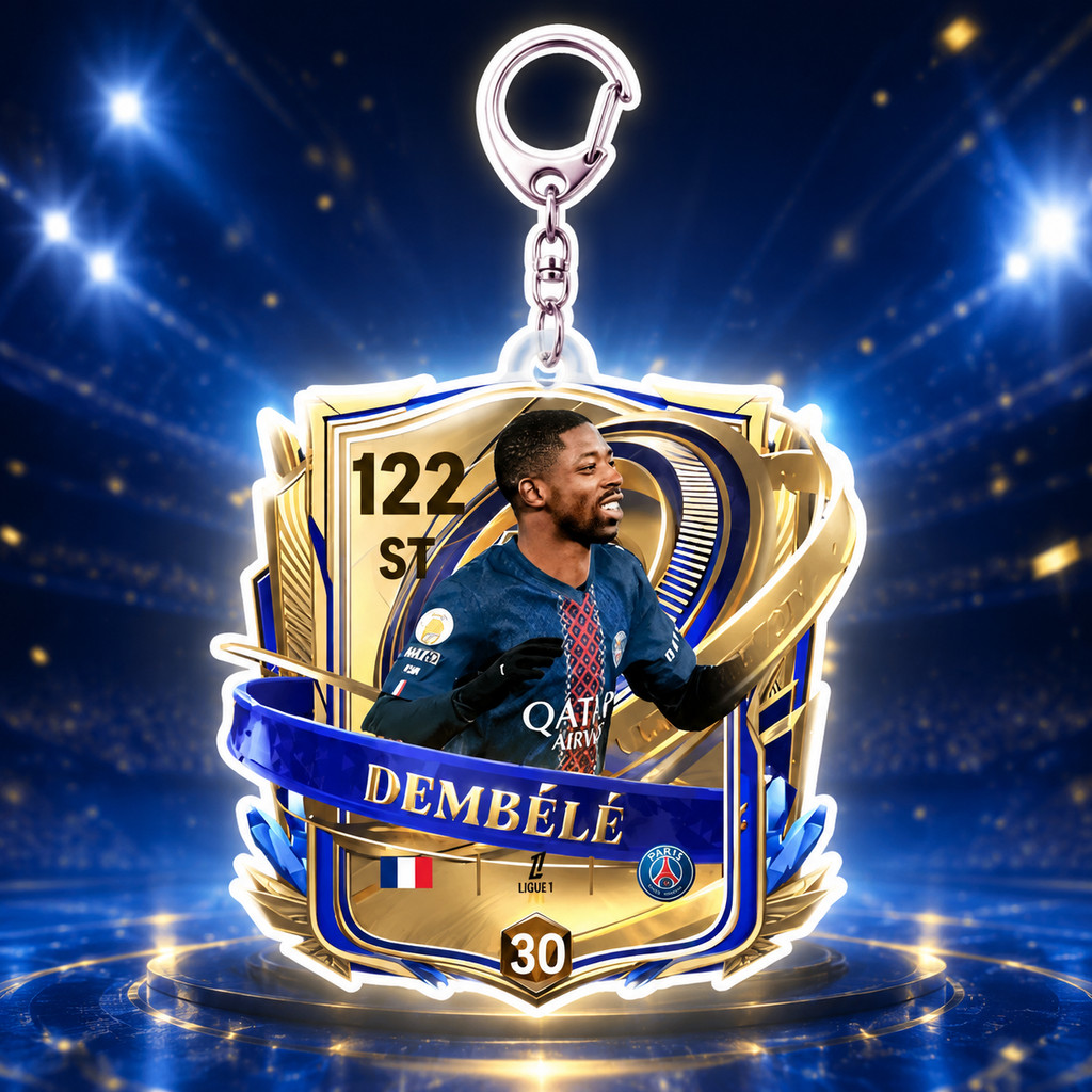 ( UTOTY26 FCM ) Player Keychain FC Mobile Player Card Season Card UTOTY26 - TRI DECOR SHOP