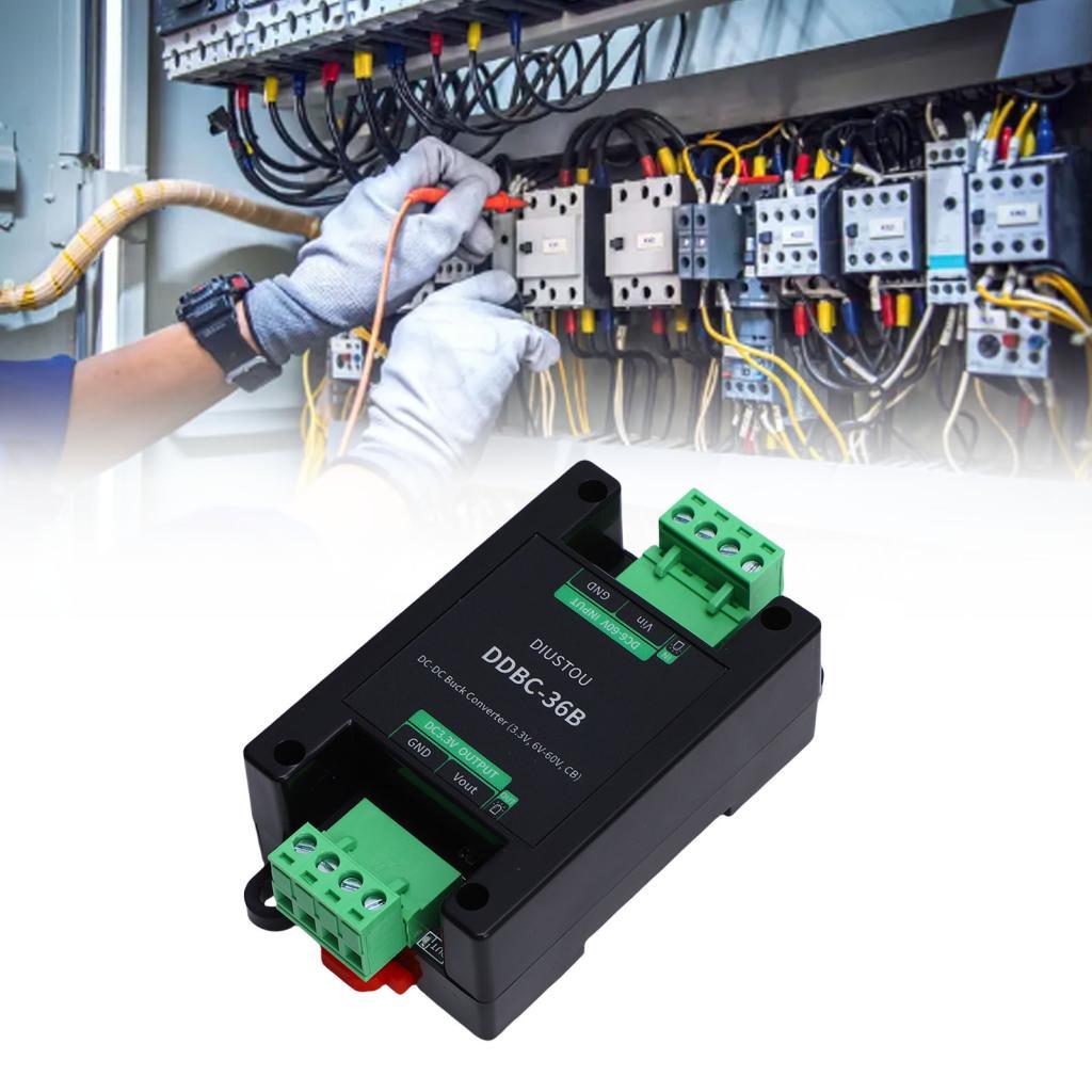Concon Bewinner DC to Power Converter 3.3W 5W Non Isolated DIN Rail Mount พร้อมขั้วต่อปลั๊ก 5.08 มม.
