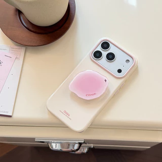 เคสโทรศัพท์ป้องกันขาตั้งผลไม้สไตล์อิน ผลิตจากวัสดุ TPU เข้ากันได้กับ iPhone12, 13, 14, 15, 16, 17 Pro Max