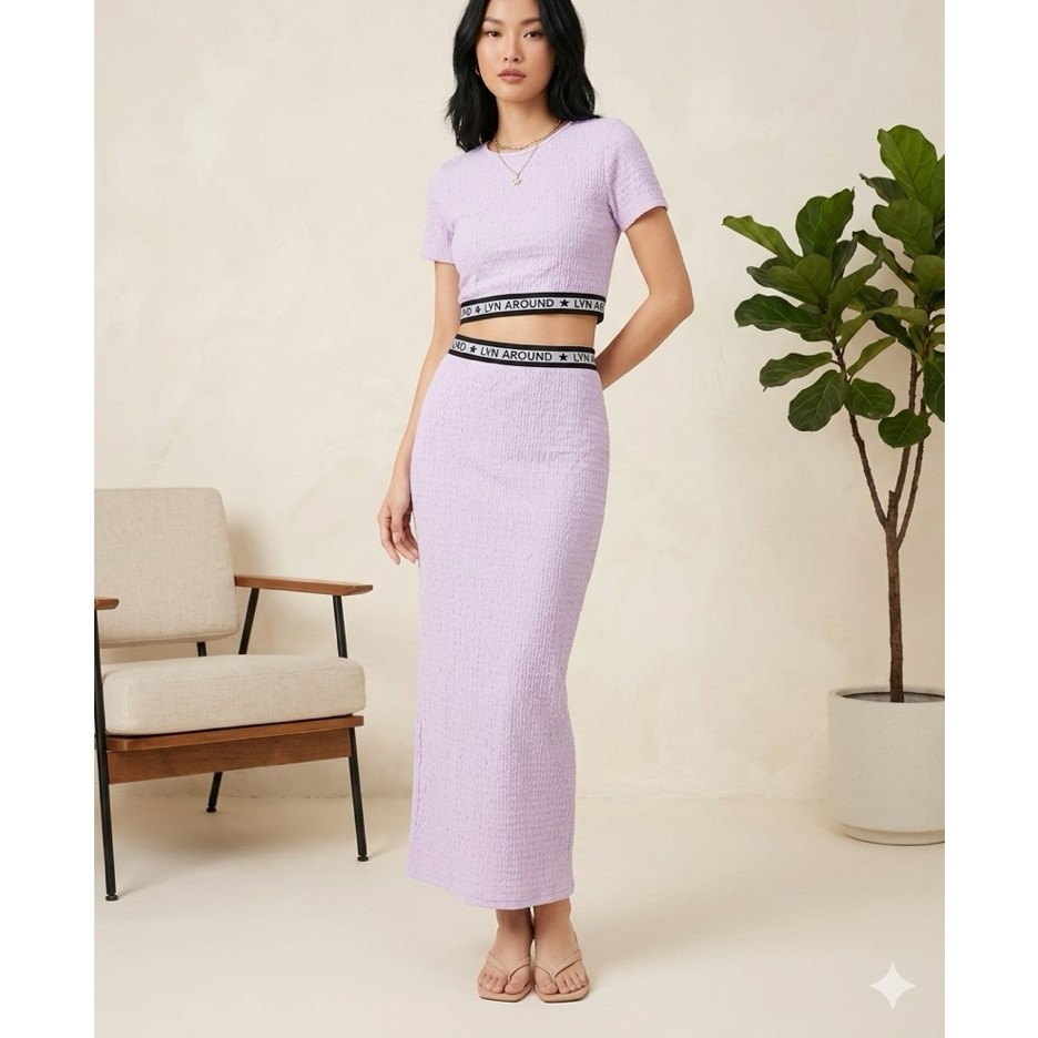 ส่งต่อชุด set Lyn around ป้ายคอลใหม่ size M