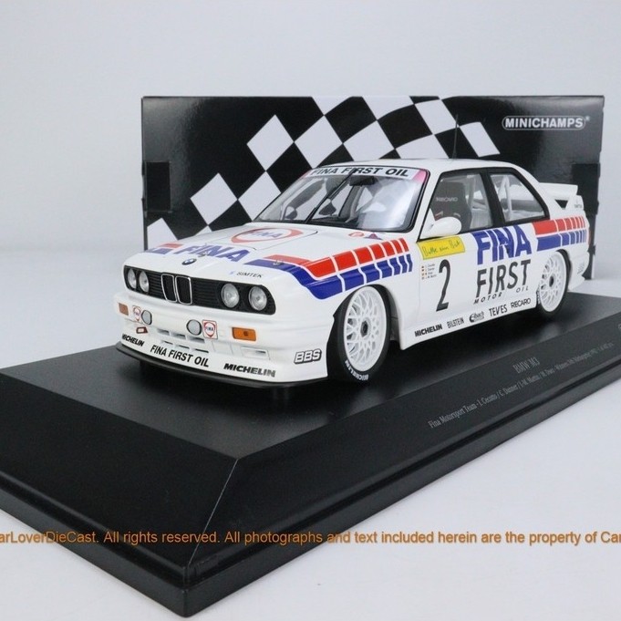 MINICHAMPS/Mini Cut 1: 18 BMW M3-Finnamote Sports Fleet 155922002