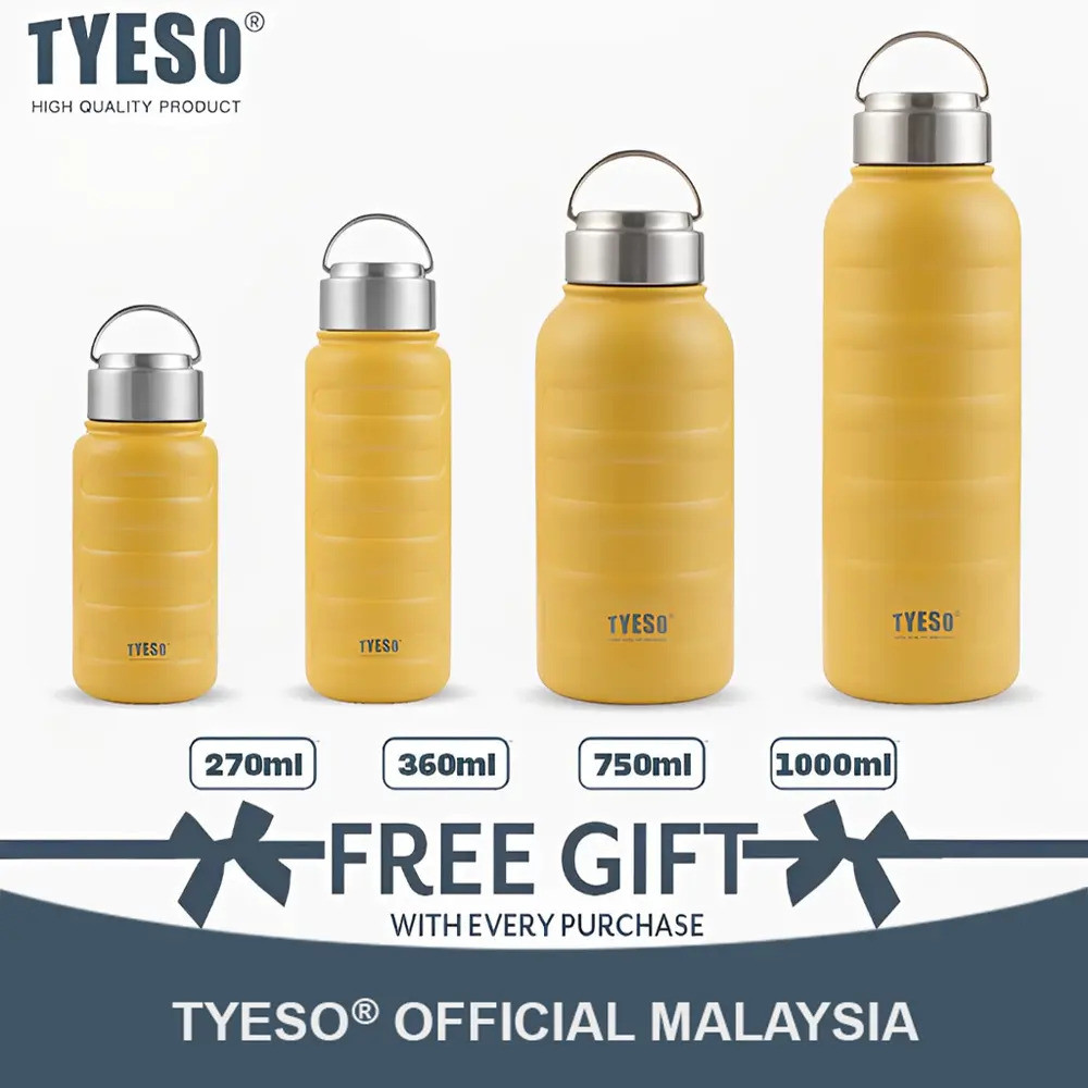 TYESO TS-8832/TS-8833/TS-8815/TS-8816 270/360/750/1000ml ฉนวนสูญญากาศ Tumbler เก็บความเย็นและร้อน 30