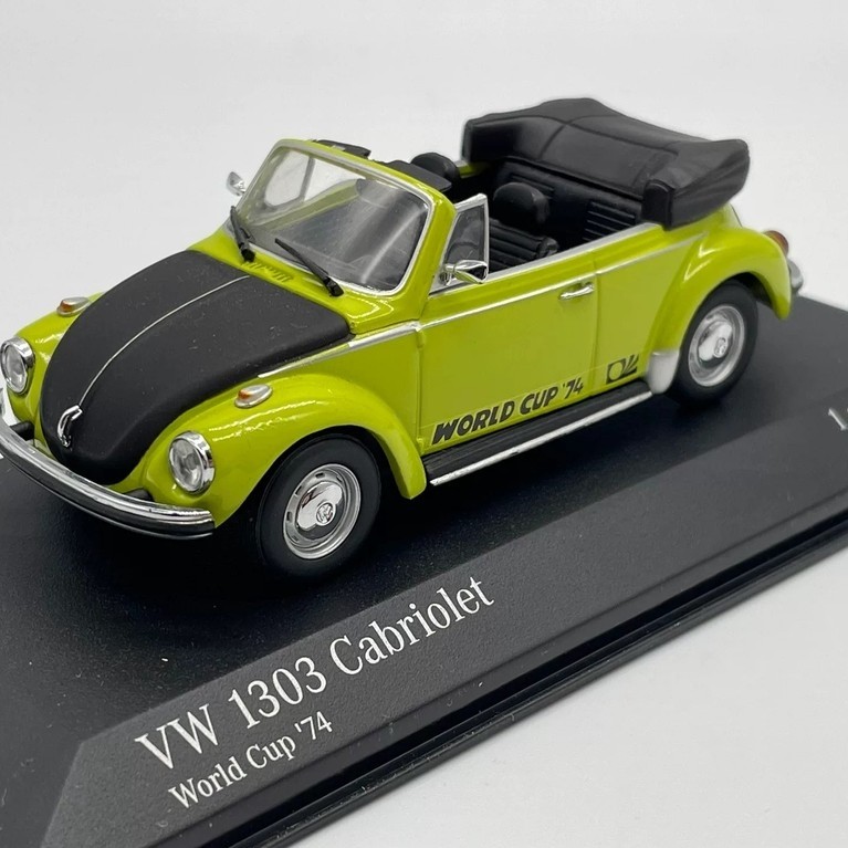 [พร้อมสต็อกหากคุณมีคําถามใด ๆ ติดต่อ] 1/43 Mini Cut Volkswagen VW 1303 Convertible