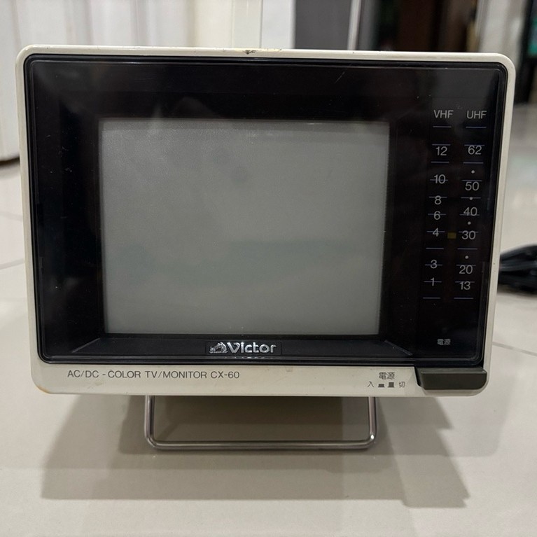 Victor CRT Color TV 6 inches Japan 🇯🇵 Original
