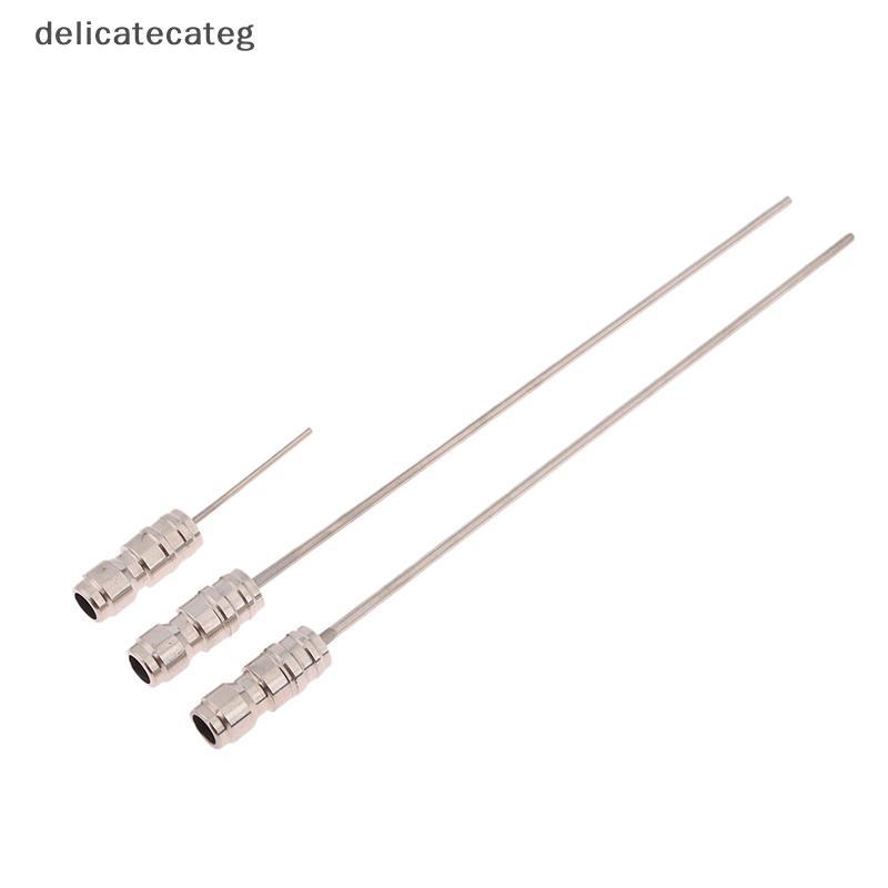 Delicateg 1 ชิ้นแรงดันสูงทําความสะอาดหัวฉีดเข็ม 1/4 " Qui Connect Slim Design สําหรับทําความสะอาดลึก AC & รถเครื่องซักผ้าถังใหม่